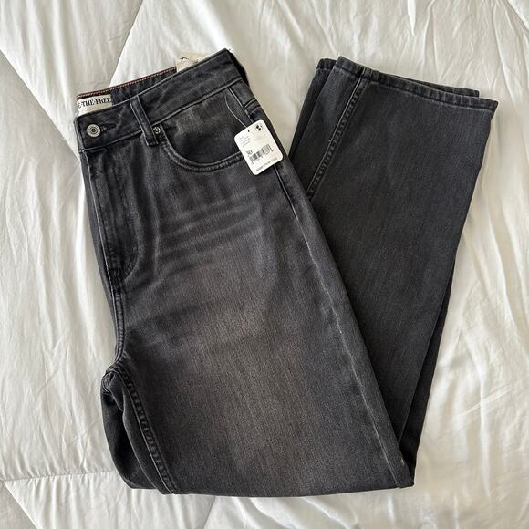 Free People We the Free Pacifica High Rise Slim Straight Leg Jeans NWT Size 30 - Picture 5 of 10